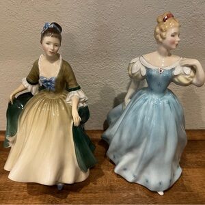 Set of two Royal Doulton Figurines